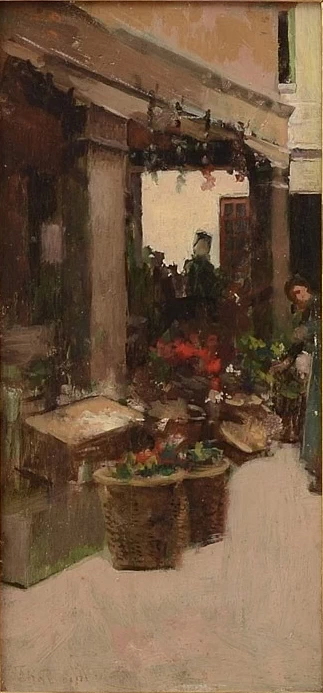 Il mercato dei fiori